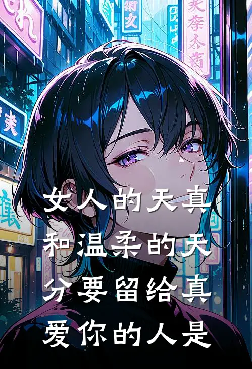 女人的天真和温柔的天分要留给真爱你的人是