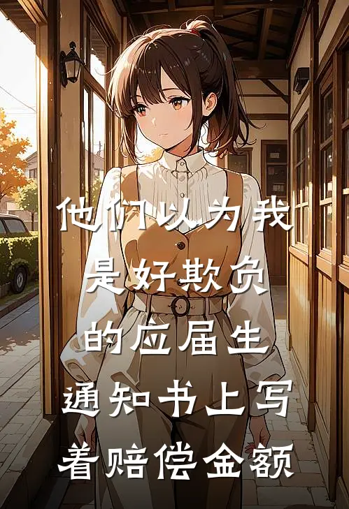 他们以为我是好欺负的应届生，通知书上写着赔偿金额